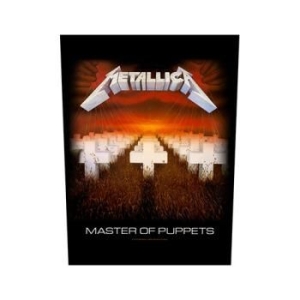 Metallica - Metallica Backpatch Master Of Puppets in the group OTHER / Merchandise at Bengans Skivbutik AB (4141833)