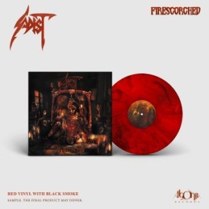 Sadist - Firescorched (Red Smoke Vinyl Lp) in the group VINYL / Hårdrock/ Heavy metal at Bengans Skivbutik AB (4142273)