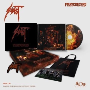 Sadist - Firescorched (Limited Cd Box Set) in the group CD / Hårdrock/ Heavy metal at Bengans Skivbutik AB (4142282)