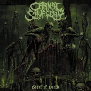 Carnal Savagery - Scent Of Death in the group CD / Hårdrock/ Heavy metal at Bengans Skivbutik AB (4142283)