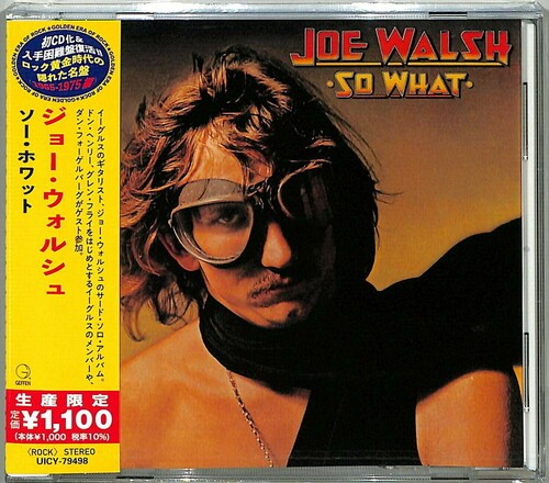 Walsh Joe - SO WHAT in the group OTHER / Övrigt / at Bengans Skivbutik AB (4142788)