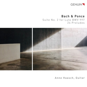 Bach Johann Sebastian Ponce Manu - Bach & Ponce in the group Externt_Lager /  at Bengans Skivbutik AB (4142835)