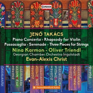 Takacs Jeno - Piano Concerto Rhapsody Passacagl in the group Externt_Lager /  at Bengans Skivbutik AB (4142844)