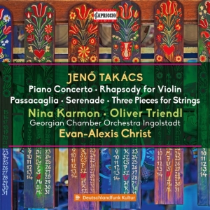 Takacs Jeno - Piano Concerto Rhapsody Passacagl in the group Externt_Lager /  at Bengans Skivbutik AB (4142844)