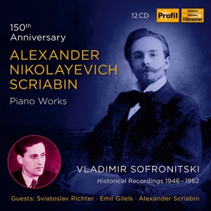 Scriabin Aleksandr Nikolayevich - 150Th Anniversary - Piano Works (12 in the group Externt_Lager /  at Bengans Skivbutik AB (4142877)