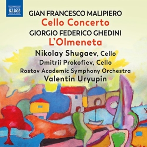 Ghedini Giorgio Federico Malipier - Malipiero: Cello Concerto Ghedini: in the group Externt_Lager /  at Bengans Skivbutik AB (4143324)
