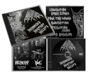 Abhomine - Demonize Destroy Delete in the group CD / Hårdrock/ Heavy metal at Bengans Skivbutik AB (4143460)