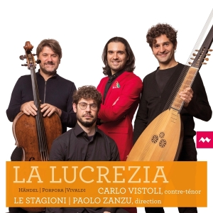 Vistoli Carlo - Handel, Porpora, Vivaldi: La Lucrezia in the group CD / Klassiskt,Övrigt at Bengans Skivbutik AB (4143601)