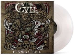 Evil - Book Of Evil (Crystal Vinyl Lp) in the group VINYL / Hårdrock/ Heavy metal at Bengans Skivbutik AB (4145909)