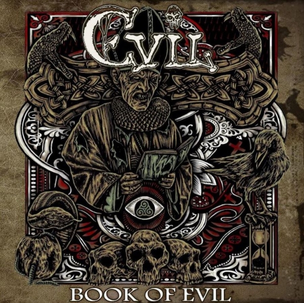 Evil - Book Of Evil (Gold) in the group VINYL / Hårdrock/ Heavy metal at Bengans Skivbutik AB (4145910)