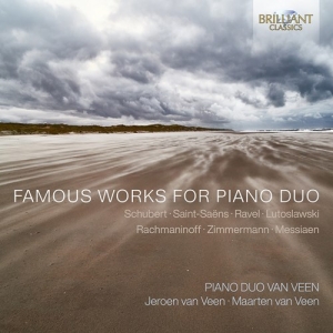 Witold Lutoslawski Olivier Messiae - Famous Works For Piano Duo in the group Externt_Lager /  at Bengans Skivbutik AB (4145971)