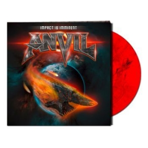 Anvil - Impact Is Imminent (Red/Black Marbl in the group VINYL / Hårdrock/ Heavy metal at Bengans Skivbutik AB (4146900)