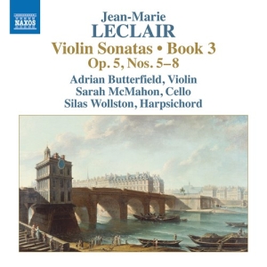 Leclair Jean-Marie - Violin Sonatas, Book 3, Op. 5, Nos. in the group Externt_Lager /  at Bengans Skivbutik AB (4146952)