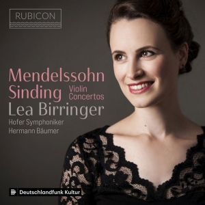 Birringer Lea / Hofer Symphoniker - Sinding & Mendelssohn: Violin Concertos in the group CD / Klassiskt,Övrigt at Bengans Skivbutik AB (4147078)