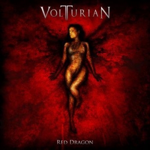 Volturian - Red Dragon (Black Vinyl Lp) in the group VINYL / Hårdrock/ Heavy metal at Bengans Skivbutik AB (4147118)
