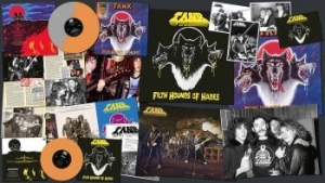 Tank - Filth Hounds Of Hades (Orange/Grey in the group VINYL / Hårdrock/ Heavy metal at Bengans Skivbutik AB (4147302)