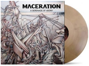 Maceration - A Serenade Of Agony (Gold/Black Vin in the group VINYL / Hårdrock/ Heavy metal at Bengans Skivbutik AB (4147826)