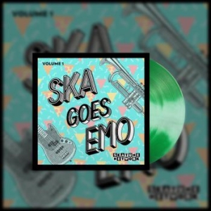 Skatune Network - Ska Goes Emo Vol. 1 (Clear & Green) in the group VINYL / Reggae at Bengans Skivbutik AB (4149138)