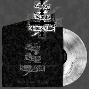 Darkened Nocturn Slaughtercult - Nocturnal March (White Marbled Viny in the group VINYL / Hårdrock/ Heavy metal at Bengans Skivbutik AB (4150232)