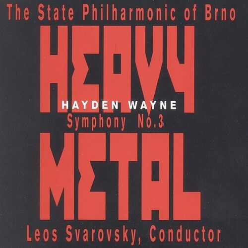 Wayne Hayden & The State Philharmon - Symphony #3 - Heavy Metal in the group CD / Pop at Bengans Skivbutik AB (4150750)