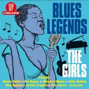 Blandade Artister - Blues Legends - The Girls in the group CD / Barnmusik at Bengans Skivbutik AB (4150821)