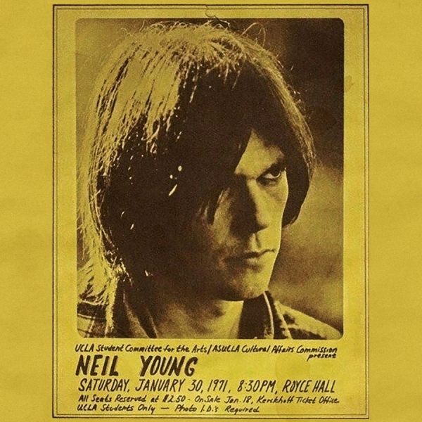 Neil Young - Royce Hall 1971 in the group CD / Rock at Bengans Skivbutik AB (4151142)