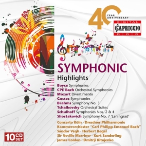 Carl Philipp Emanuel Bach Ludwig V - 40Th Anniversary - Symphonic Highli in the group Externt_Lager /  at Bengans Skivbutik AB (4151209)