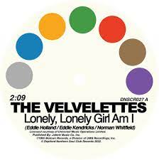 Velvettes / Gladys Knight & The Pip - Lonely Lonely Girl Am I in the group VINYL / RnB-Soul at Bengans Skivbutik AB (4153048)