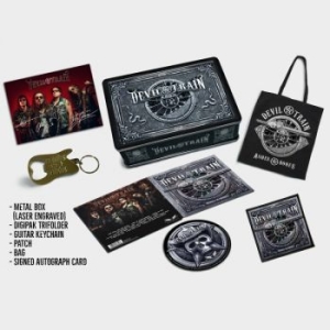 Devils Train - Ashes & Bones (Limited Cd Boxset) in the group CD / Hårdrock/ Heavy metal at Bengans Skivbutik AB (4153341)