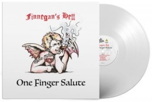 Finnegans Hell - One Finger Salute (White Lp) in the group OUR PICKS / Sale Prices / SPD Summer Sale at Bengans Skivbutik AB (4155870)