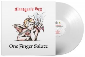 Finnegans Hell - One Finger Salute (White Lp) in the group VINYL / Pop-Rock at Bengans Skivbutik AB (4155870)