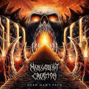 Malevolent Creation - Dead Mans Path (Orange/Yellow Splat in the group VINYL / Hårdrock at Bengans Skivbutik AB (4155873)