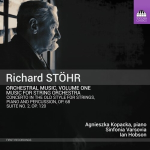 Stohr Richard - Orchestral Music, Vol. 1 - Music Fo in the group Externt_Lager /  at Bengans Skivbutik AB (4155910)