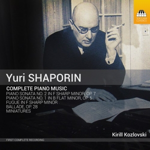 Shaporin Yuri - Complete Piano Music in the group Externt_Lager /  at Bengans Skivbutik AB (4155911)