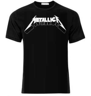 Metallica - Metallica T-Shirt Black with Logo in the group OTHER / Merchandise at Bengans Skivbutik AB (4156078)