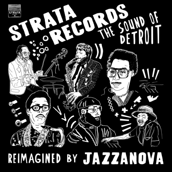 Jazzanova - Strata Records - The Sound Of Detro in the group CD / Bestsellers at Bengans Skivbutik AB (4156310)