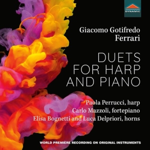 Ferrari Giacomo Gotifredo - Duets For Harp And Piano in the group Externt_Lager /  at Bengans Skivbutik AB (4156374)