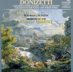 Donizetti Gaetano - Flute Quartets in the group Externt_Lager /  at Bengans Skivbutik AB (4158297)