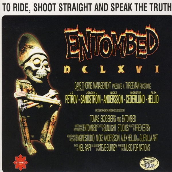 Entombed - To Ride, Shoot Straight And Speak T in the group VINYL / Hårdrock,Svensk Folkmusik at Bengans Skivbutik AB (4159640)