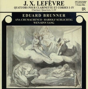 Lefevre Jean Xavier - Clarinet Quartets Nos 1-4 in the group Externt_Lager /  at Bengans Skivbutik AB (4159661)