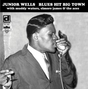 Junior Wells - Blues Hit Big Town in the group VINYL / Jazz/Blues at Bengans Skivbutik AB (4161356)
