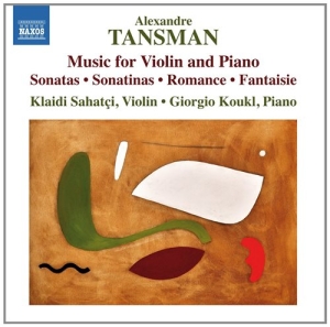 Tansman Alexandre - Tansman: Music For Violin And Piano in the group Externt_Lager /  at Bengans Skivbutik AB (4162244)