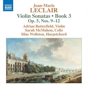 Leclair Jean-Marie - Violin Sonatas, Book 3, Op. 5, Nos. in the group Externt_Lager /  at Bengans Skivbutik AB (4162272)