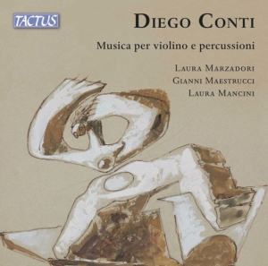 Conti Diego - Musica Per Violino E Percussioni in the group Externt_Lager / at Bengans Skivbutik AB (4162277)