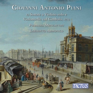 Piani Giovanni Antonio - 12 Sonate A Violino Solo E Violonce in the group Externt_Lager /  at Bengans Skivbutik AB (4162316)