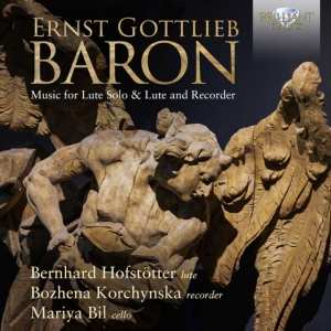 Baron Ernst Gottlieb - Music For Lute Solo & Lute And Reco in the group Externt_Lager /  at Bengans Skivbutik AB (4163952)