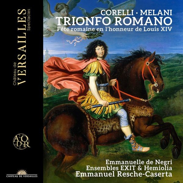 Corelli Arcangelo Lulier Giovann - Corell & Melani: Trionfo Romano in the group CD / Klassiskt at Bengans Skivbutik AB (4163970)