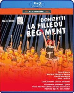 Donizetti Gaetano - La Fille Du Regiment (Bluray) in the group MUSIK / Musik Blu-Ray / Klassiskt at Bengans Skivbutik AB (4163987)
