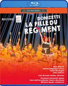 Donizetti Gaetano - La Fille Du Regiment (Bluray) in the group MUSIK / Musik Blu-Ray / Klassiskt at Bengans Skivbutik AB (4163987)