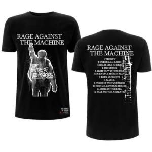 Rage Against The Machine - Rage Against The Machine Unisex T-Shirt: BOLA Album Cover (Back Print) in the group CDON - Exporterade Artiklar_Manuellt / T-shirts_CDON_Exporterade at Bengans Skivbutik AB (4165183r)